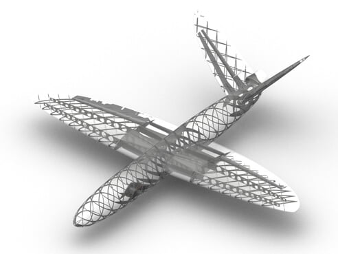 uav-material Frame of aircraft
