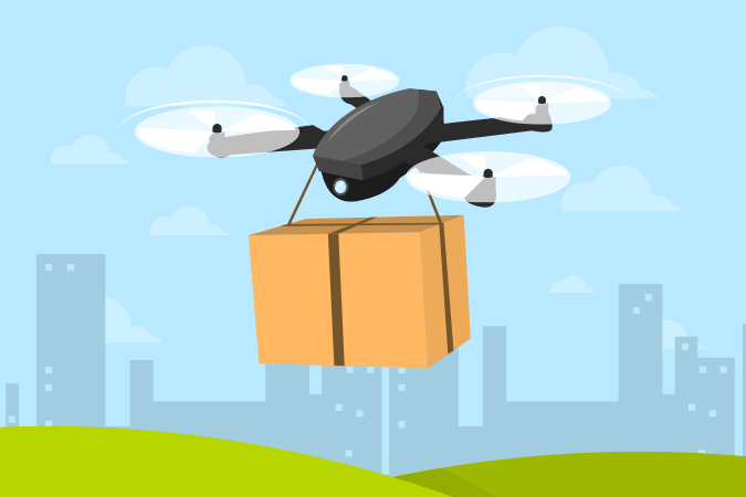 Delivery drones