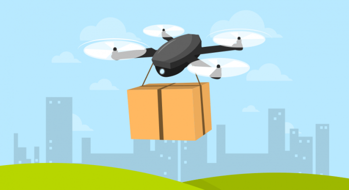 Drone Delivery – April Delivery drones