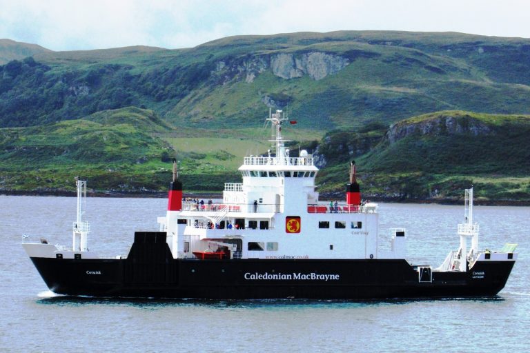 A photo of a Calmac Ferry