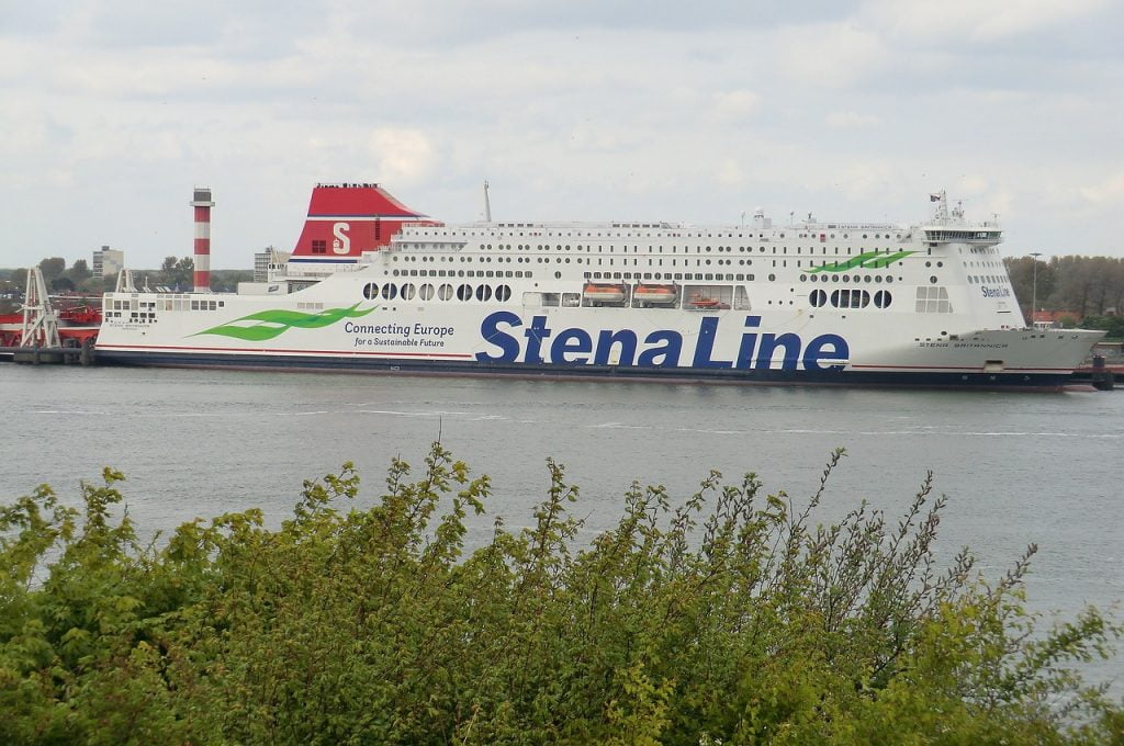 Photo of a Stena line ferry- AI